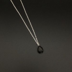 Jewelry - Natural Lava Stone Rock Diffuser Teardrop Necklace Jewelry - Natural Lava Stone Rock Diffuser Teardrop Necklace
